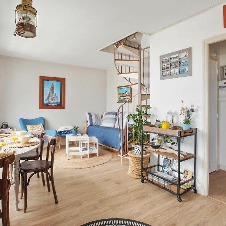 Duplex Face A La Mer - Le Studio D'Adal Кіберон Екстер'єр фото
